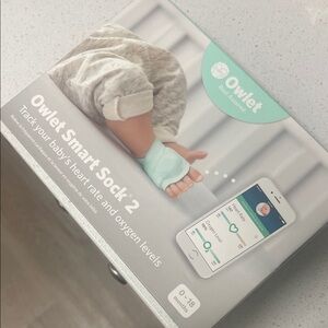 Owlet Smart Sock 2 Baby Monitor - Mint